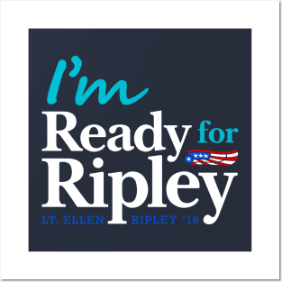 Ready for Ripley for Navy Blue Posters and Art